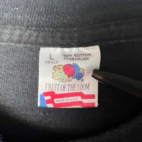 Fruit of the Loom Kristy Young Musician Get A Life Black Short Sleeve T Shirt L - Picture 4 of 6